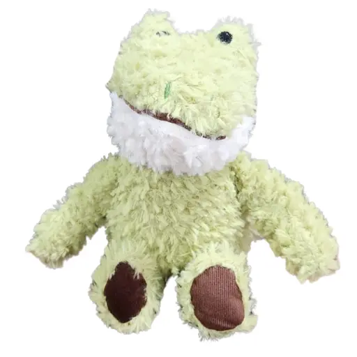 Peluche para perro rana 